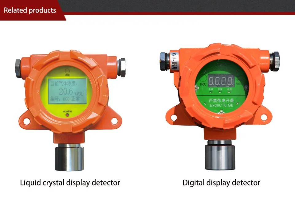 Oxygen Gas Alarm Fixed Gas Leak Detector Monitor Ya-D400