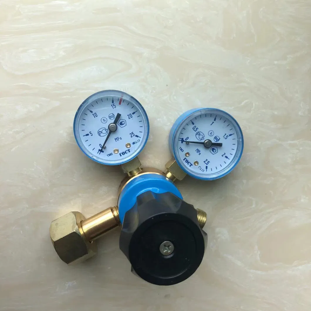 Russian Type Aluminum Body CO2 Argon Oxygen Acetylene Pressure Gas Welding Regulator