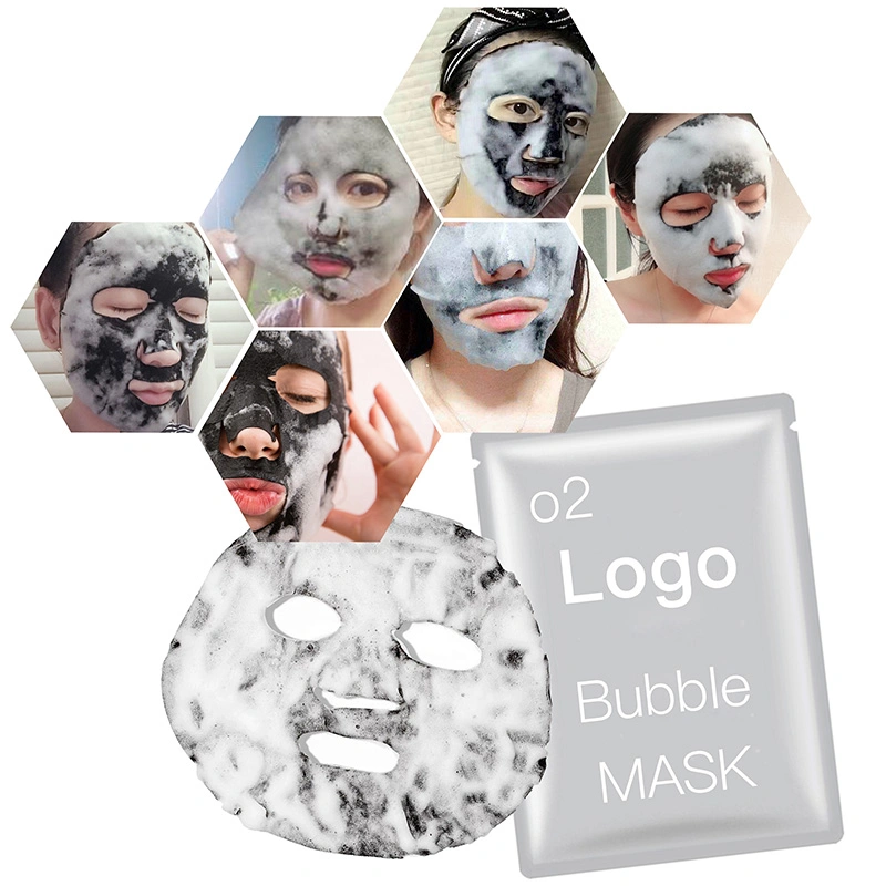 New Custom Logo Brand Korean Facial Mascarillas Whitening Moisturizing Natural Fruit Charcoal Avocado Face Facial Sheet Mask