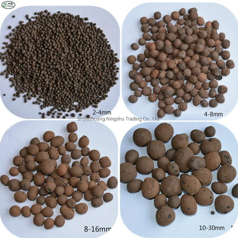 Hydroton (Clay Pebbles) in Hydroponics Grow Bed Media Aquaponics