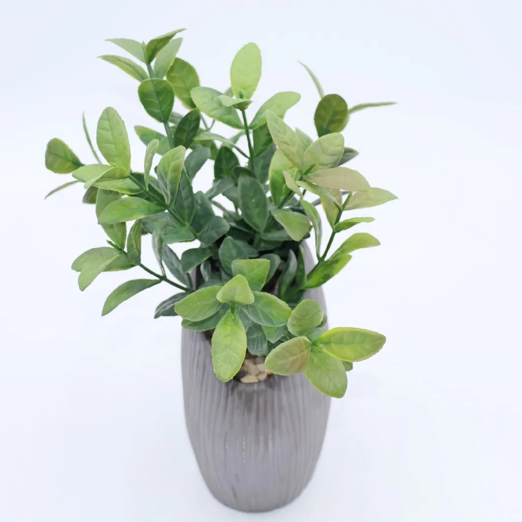 New Custom Fake Flower Plant Pot Artificial Succulent Plant for Home Decor