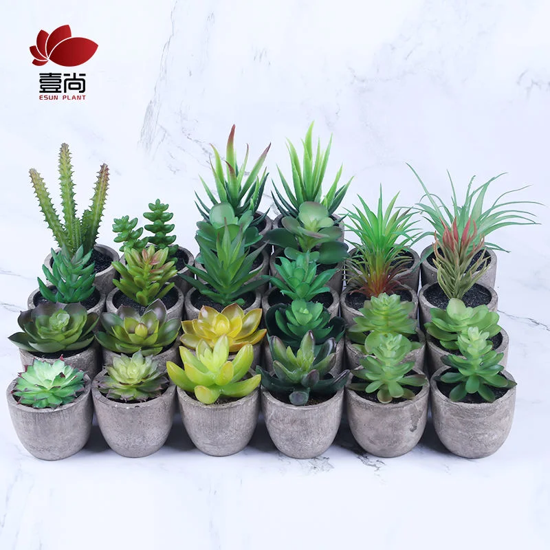 Artificial Succulent Plants DIY Artificial Plant Home Decoration