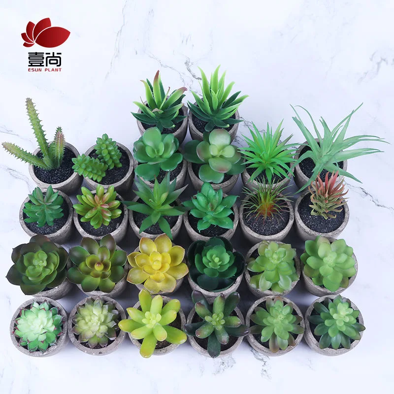 Artificial Succulent Plants DIY Artificial Plant Home Decoration