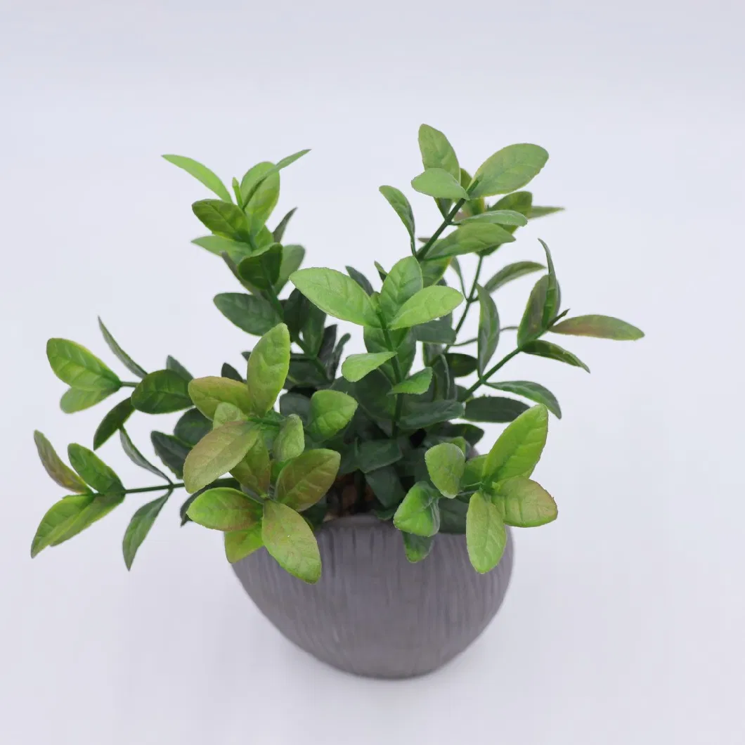 New Custom Fake Flower Plant Pot Artificial Succulent Plant for Home Decor