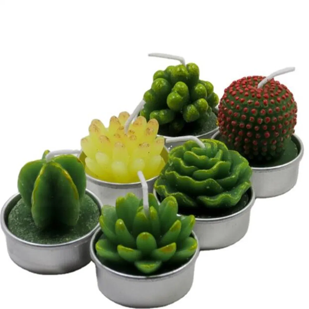 Hot Sale Cactus Cacti Wax Candle