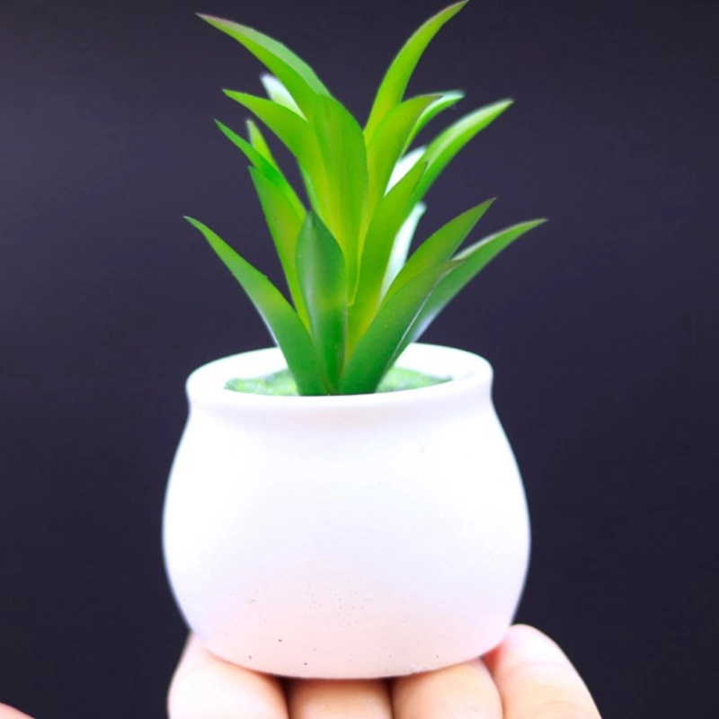 Mini Artificial Succulent Plants in Ceramics Planter Pots