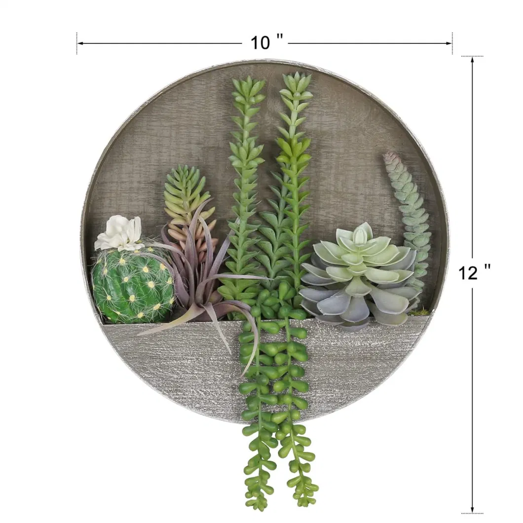 Home Decor Wall Hanging Succulents Decorative Artificial Plants