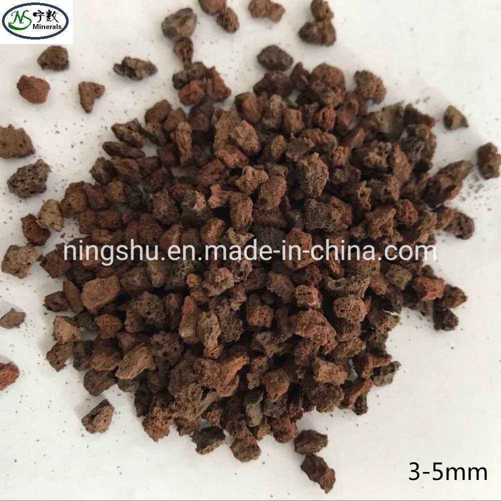 Soil Additive Red Horticultural Lava Rock for Cacti Succulents Plants