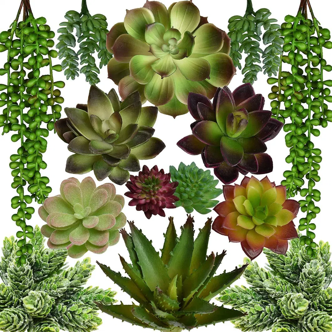Inunion Realistic Artificial Plants Succulents for Decoration