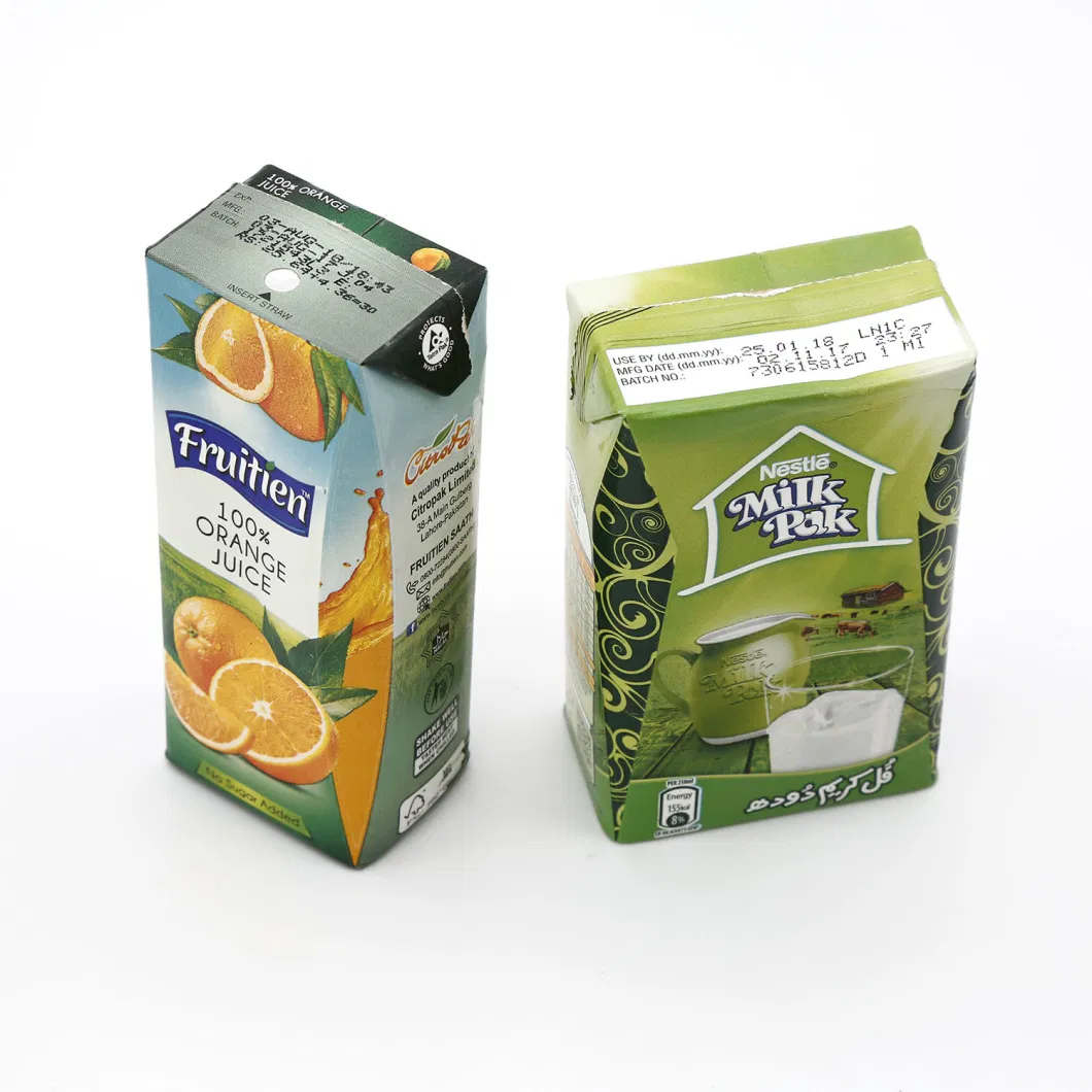 Aseptic Liquid Packaging Eco Friendly Mongo Juicy Milk