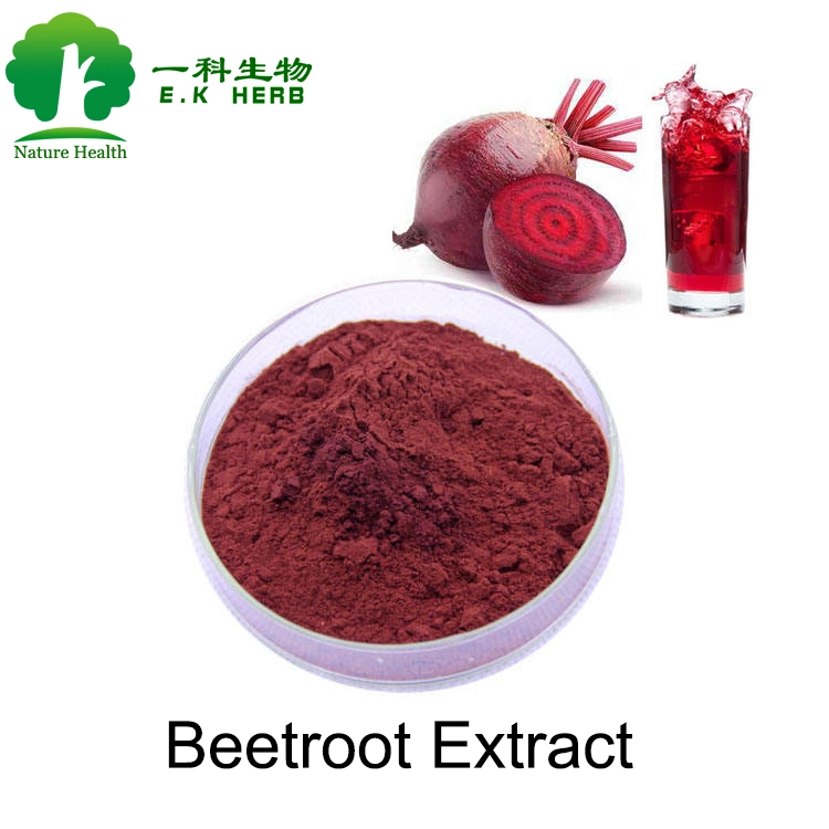 E. K Herb Non-GMO Raw Material Beet Red E3 Beetroot Powder 0.3% - 5% Betanin Beet Root Extract