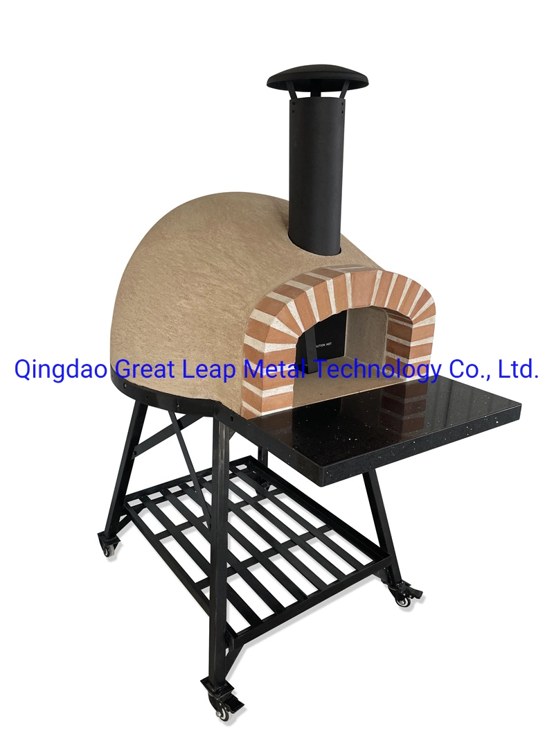 Wood Fired Pizza Oven Brick Face Oven Outdoor Pizza Oven