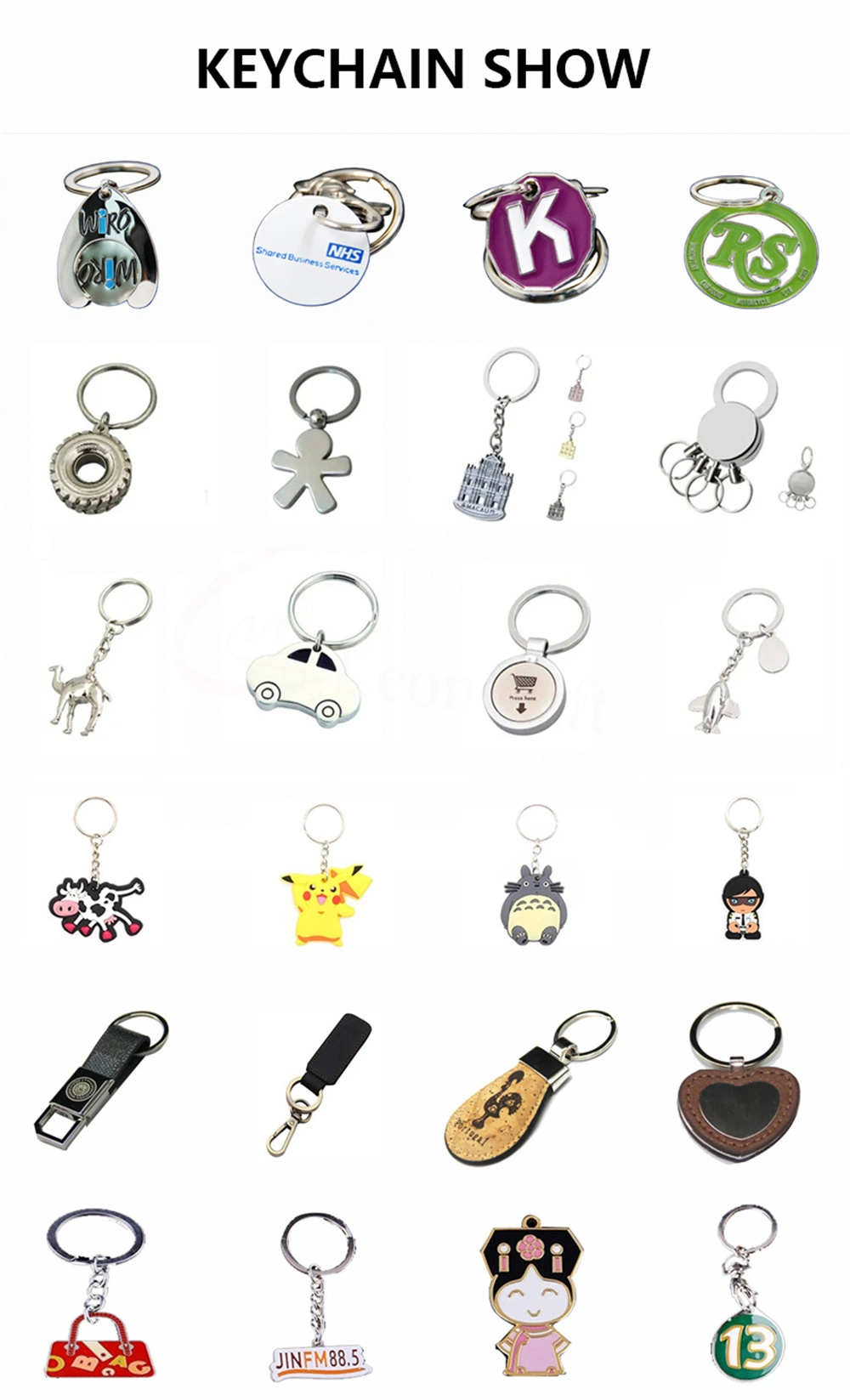 Factory Wholesale Custom Logo 3D Blank Potted Plants Succulent Key Chain Bag Pendant Lucky Grass Gift Alloy Metal Keychain