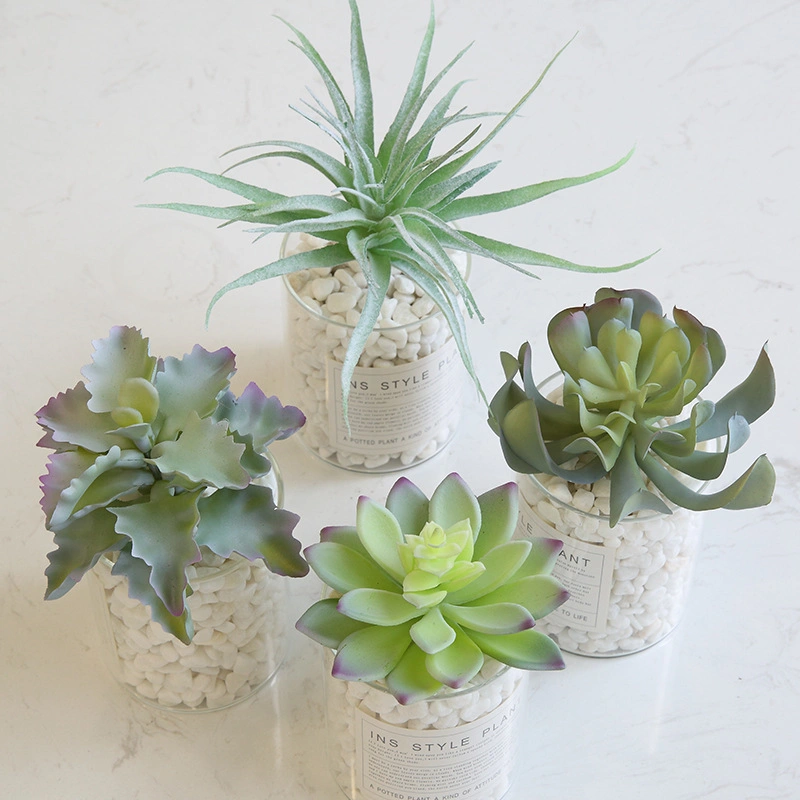 Inunion Realistic Artificial Plants Succulents for Decoration