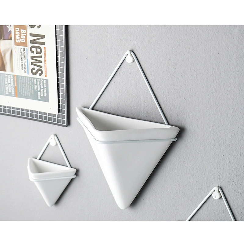 Triangle Wall Decor Geometric Hanging Plant Succulent Planter Wyz11931