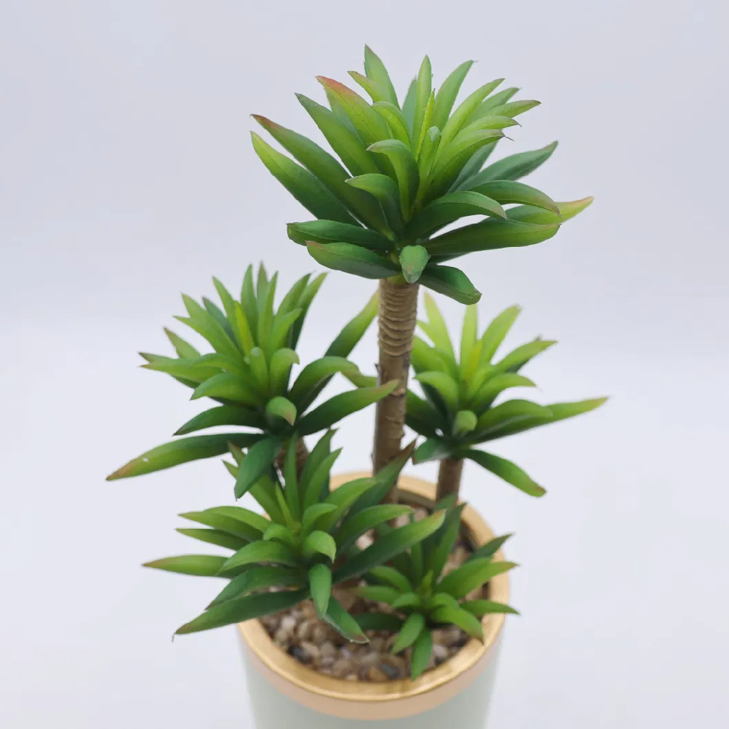 Wholesale Artificial Plants Bonsai Real Touch Artificial Faux Plant Succulent Plants