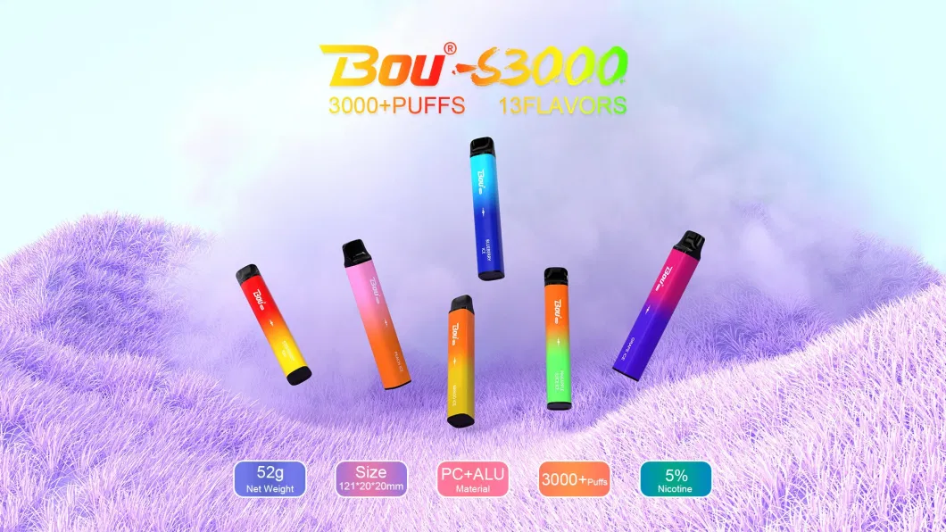 Bou Soft B4500 for OEM 12ml E-Juicy up to 4500puffs Wholesale Price Disposable Vape