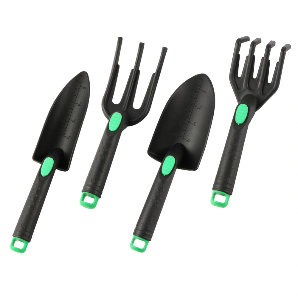 4 Pieces Gardening Tool Set Mini Digging Shovel Rake for Succulent Plants