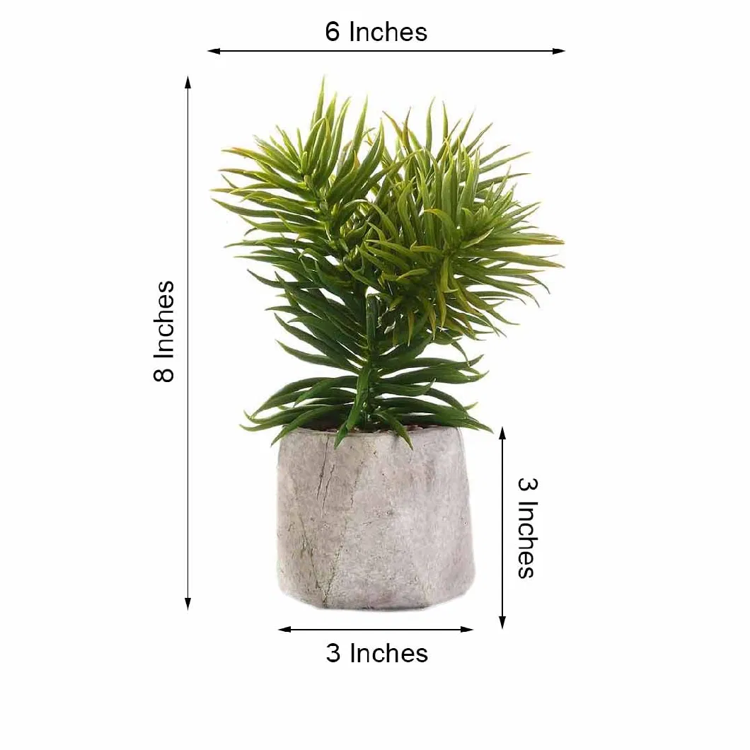 Wholesale Ceramic Planter Pot and Decoration Succulent Bonsai Tree Artificial Plant