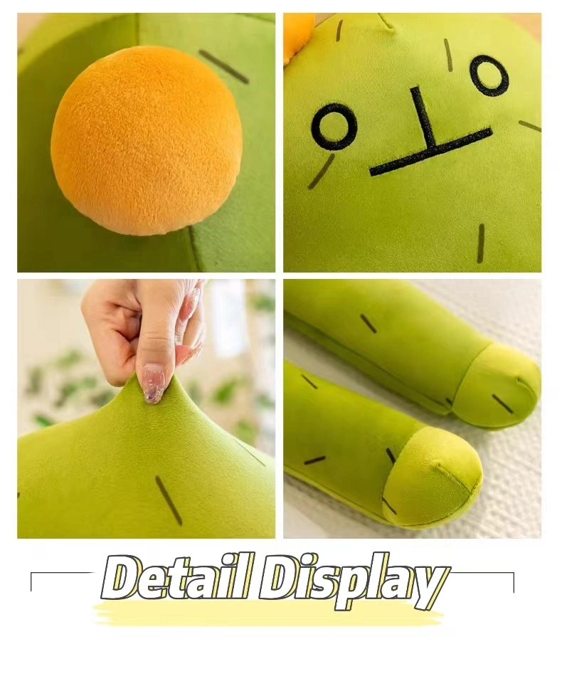 Cute Cactus Plush Toy Stuffed Plant Toys Baby Gift Valentine&prime;s Day Plush Toys Gift Cactus Pillow