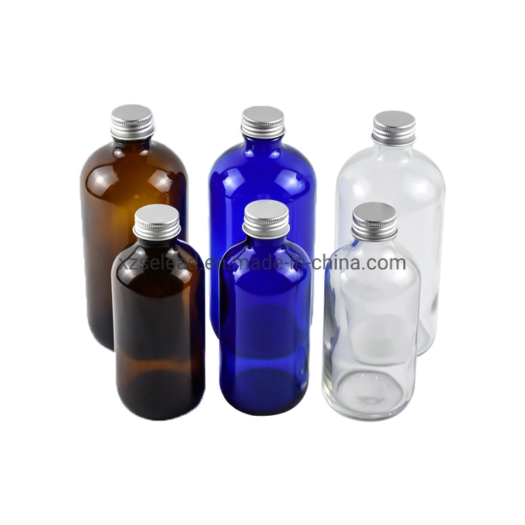 150ml 250ml 350ml 500ml Empty Round Beverage Kombucha Juicy Bottles Beverages with Aluminum Cap