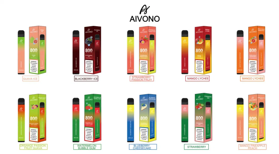 Aivono Aim Plus for OEM 3.2ml E-Juicy up to 800 Puffs Wholesale Price Disposable Vape