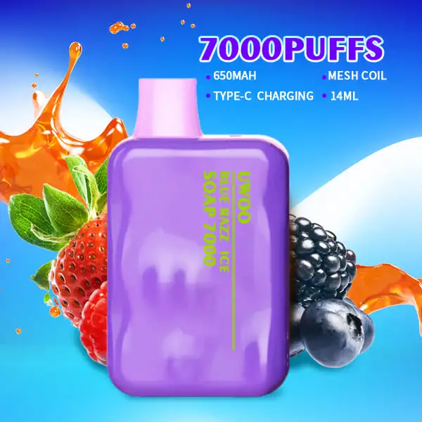 Best Sellers E Cigarette 7000puffs Bar Disposable Vape Pod Factory Wholesale