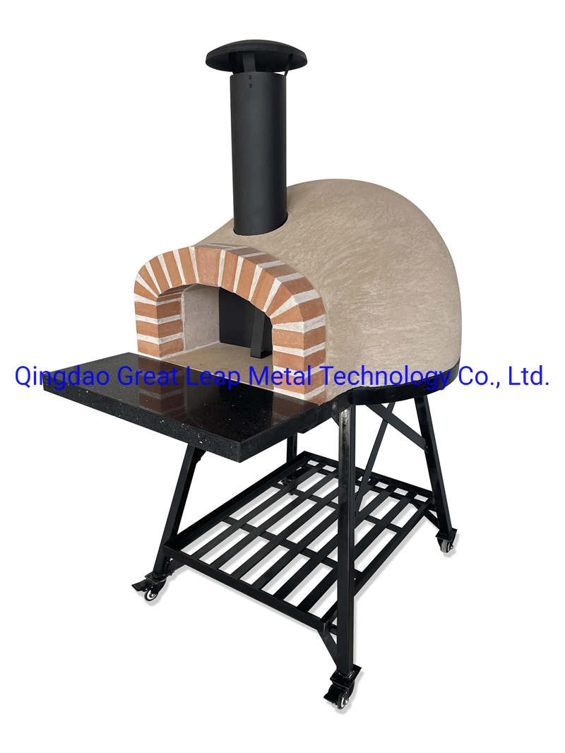 Wood Fired Pizza Oven Brick Face Oven Outdoor Pizza Oven