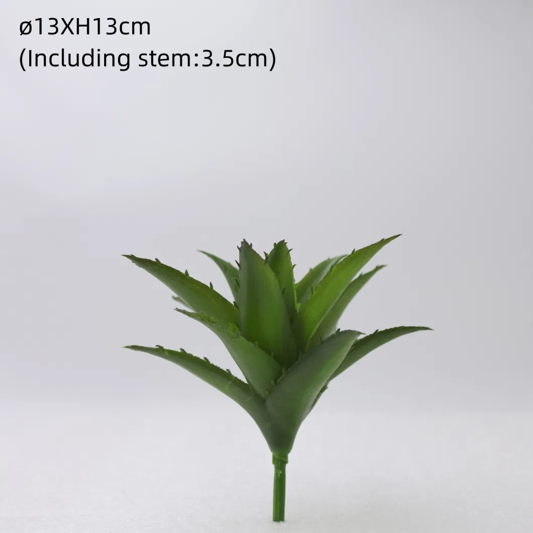 Mini Artificial Succulents Green Plant Background Wall Decoration Ornaments