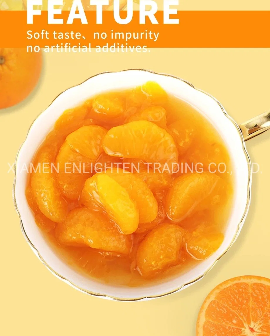 Canned Food/Fruits Sweet Snacks Canned Juicy Orange in Light Syrup