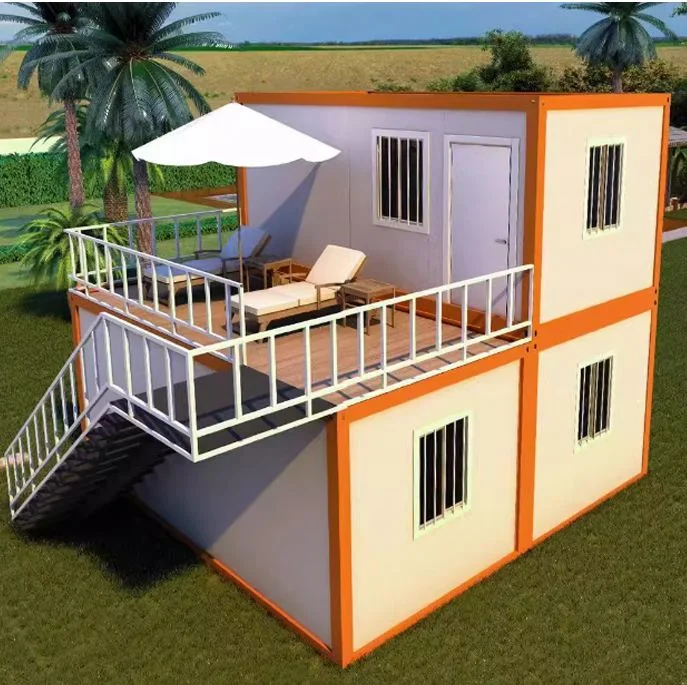 China Foldable Prefabricated Expandable Container Prefab House Container Casas Used as Camp