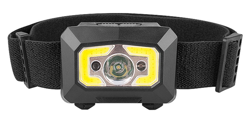 Wholesale Emergency Head Torch Lamp 60 Degree Angle Adjustable COB Headlight Ultra Bright Rechargeable Headlamp with Sensor Switch