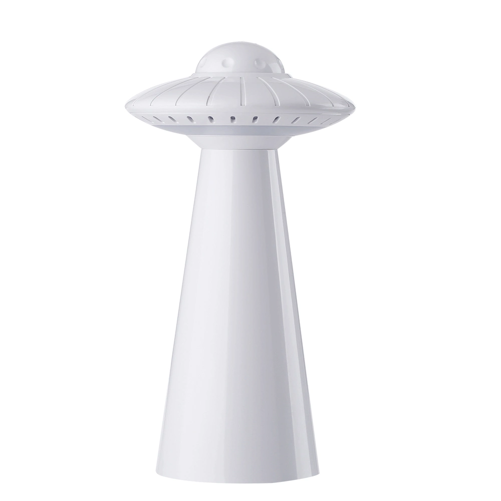 Factory Cheap Price Rechargeable Bar Bedroom Atmosphere Lights UFO Shape Table Lamp Reading Modern Lamps Camping Dim Portable Desk Light with USB Charging Port