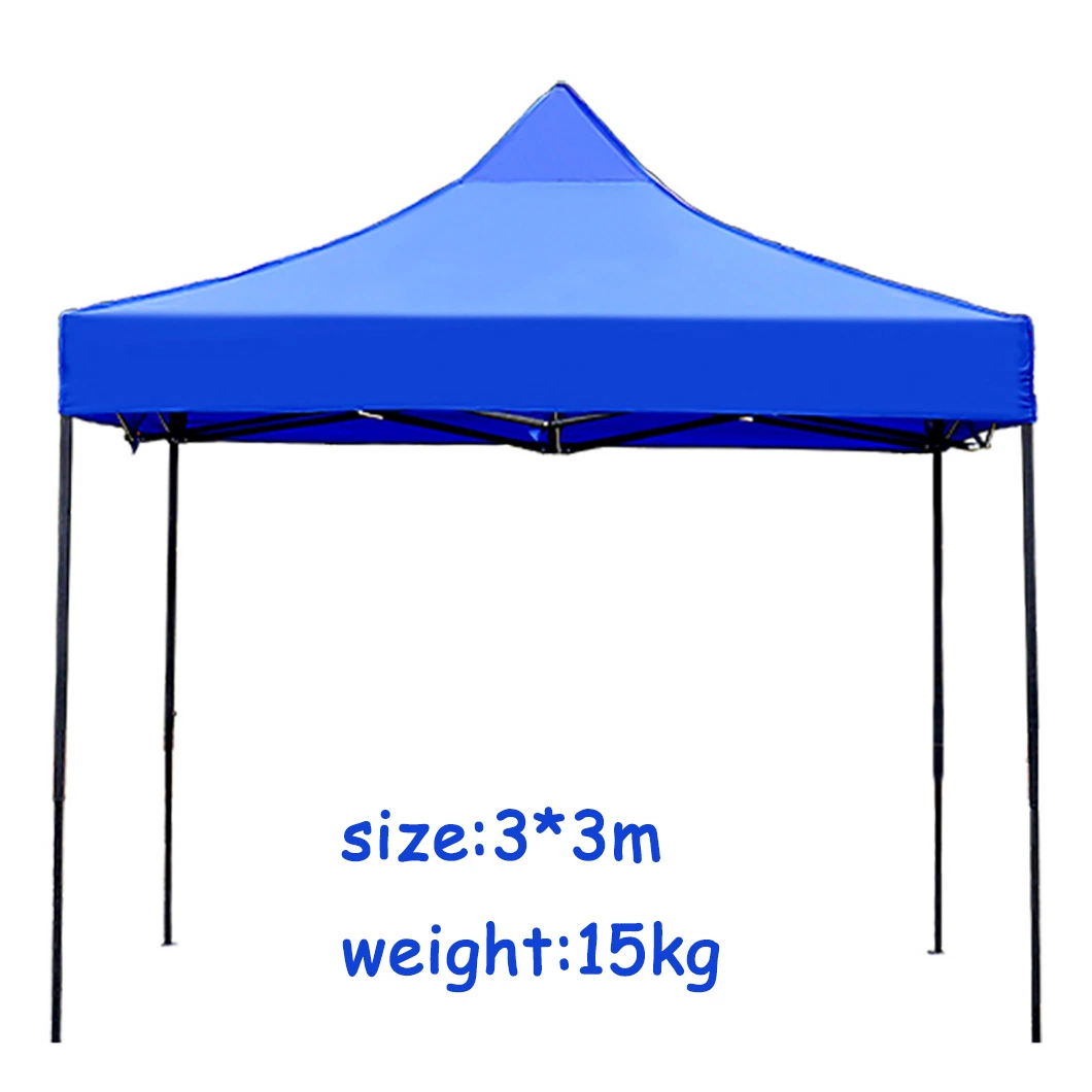 Advertising Tent Outdoor Four Corner Umbrella Telescopic Folding Camping Sunshade Night Market Stall Exhibition Folding Tent