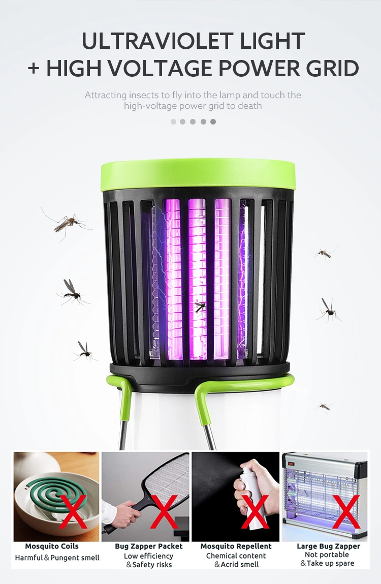 Goldmore2 Mosquito Killing Lamp Rechargeable LED Camping Light