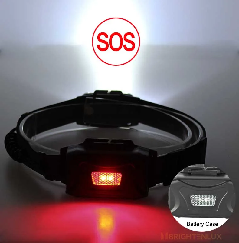 Rechargeable Upgrade Sensor Rotation Waterproof 4 Modes Touch Switch COB LED Headlamp