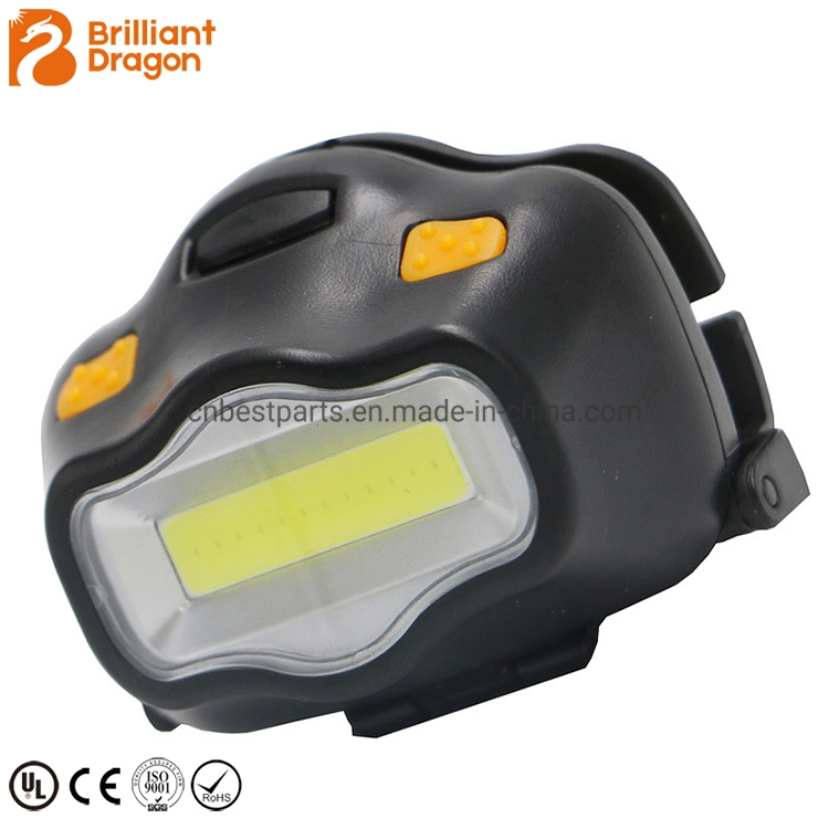 3W Ultra-Light Waterproof Camping Head Torch Fishing Emergency LED Headlight LED Outdoor Riding Waterproof COB LED Headlamp