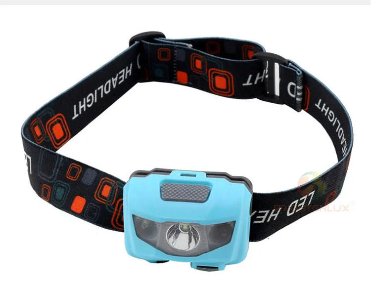 Glodmore2 Multi-Functional Customized Logo USB Rechargeable Battery Sensor LED Headlamp with 5 Colors Choice