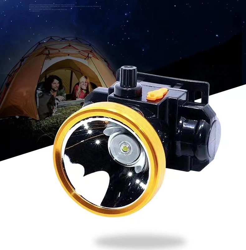 LED Outdoor Strong Light Rechargeable Headlamp Fishing Headlamp