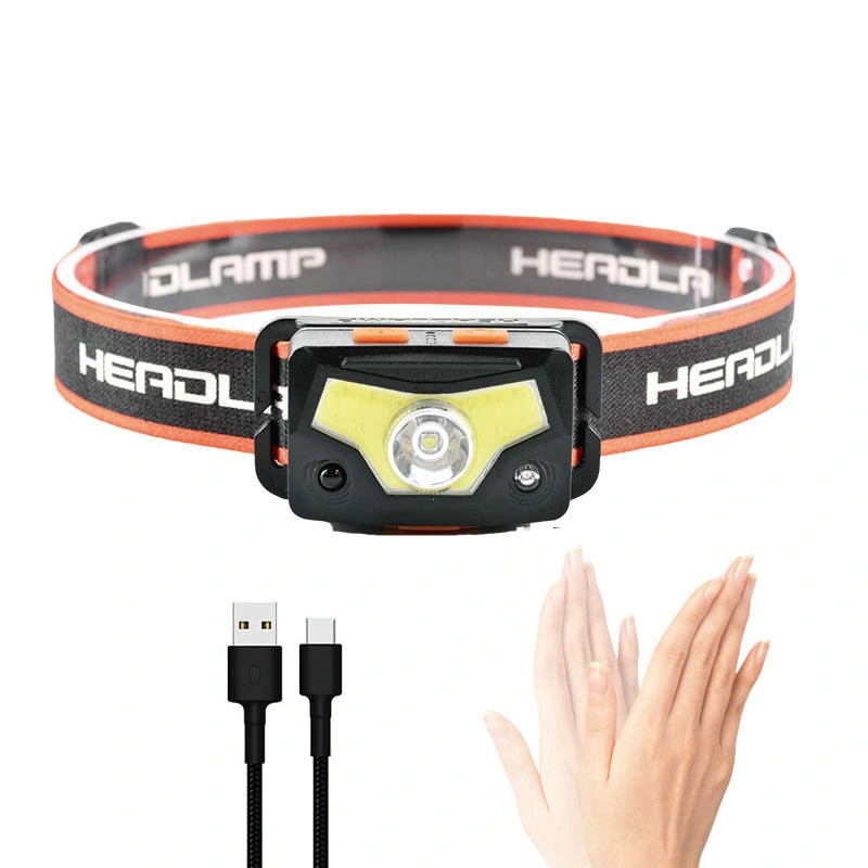 Glodmore2 Factory Direct Supply Adjustable 8 Modes USB Rechargeable LED Headlamp