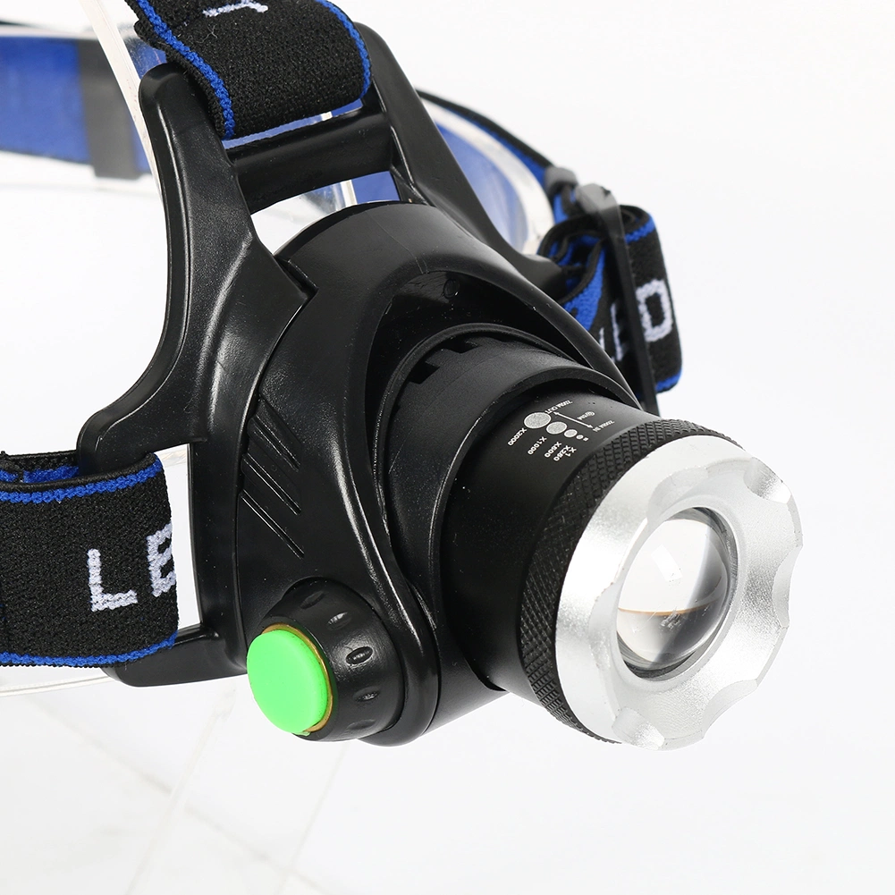 Yichen Classic 300 Lumen Zoomable LED Headlamp with Rechargeable Batteries and Adaptor