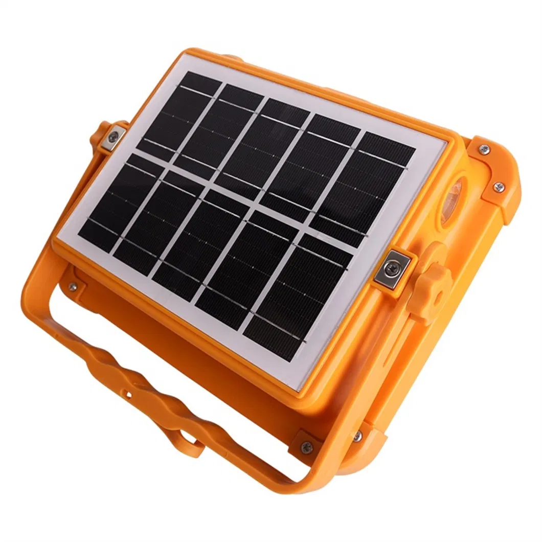 LED Outdoor Light Foldable Solar Panel Camping Light