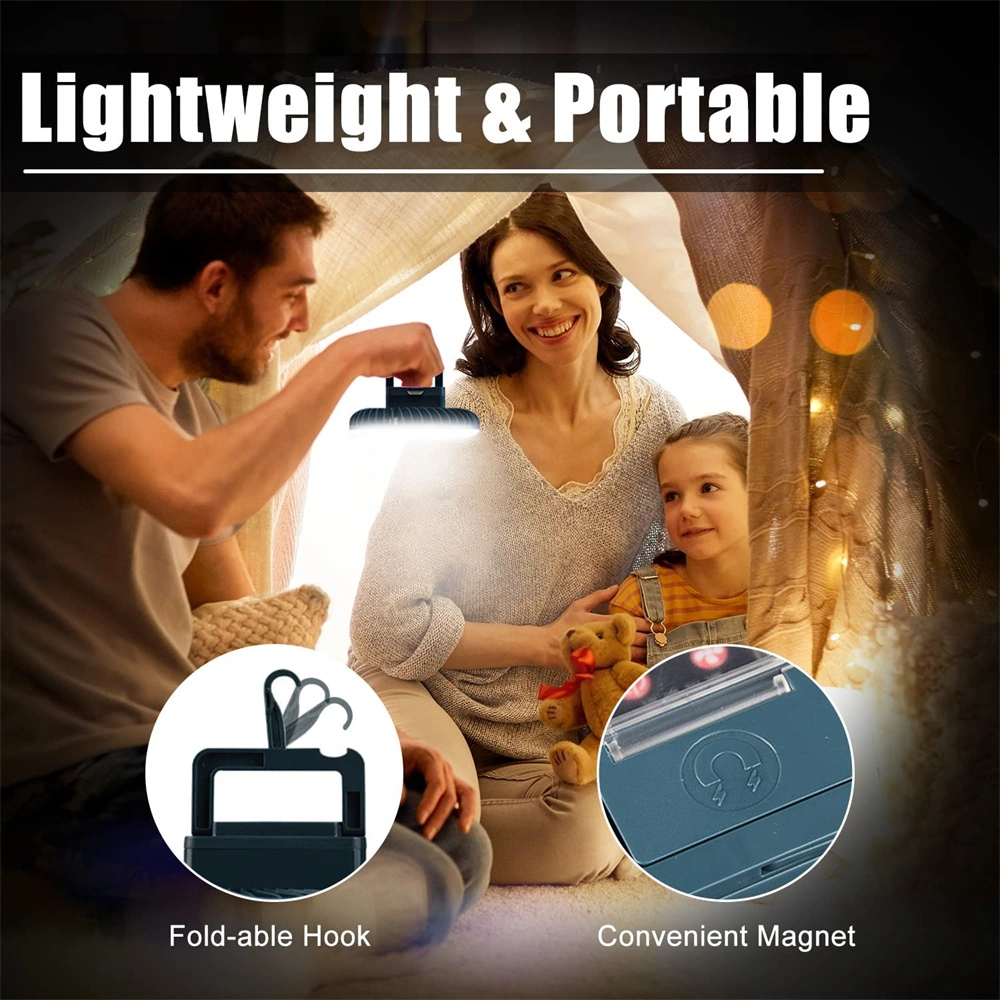 Outdoor USB Charging Fan Camping Light Energy-Saving Hand Lamp Indoor Tent Lights with Fan