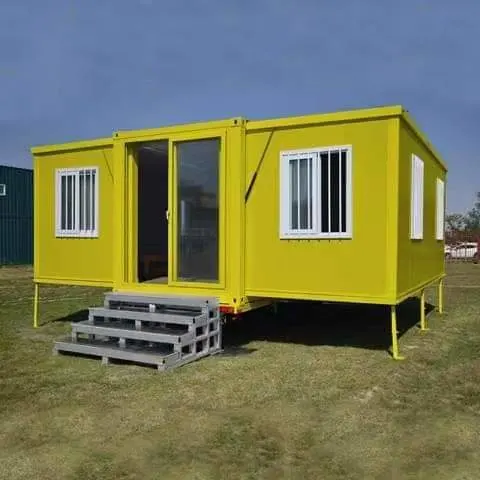 China Foldable Prefabricated Expandable Container Prefab House Container Casas Used as Camp