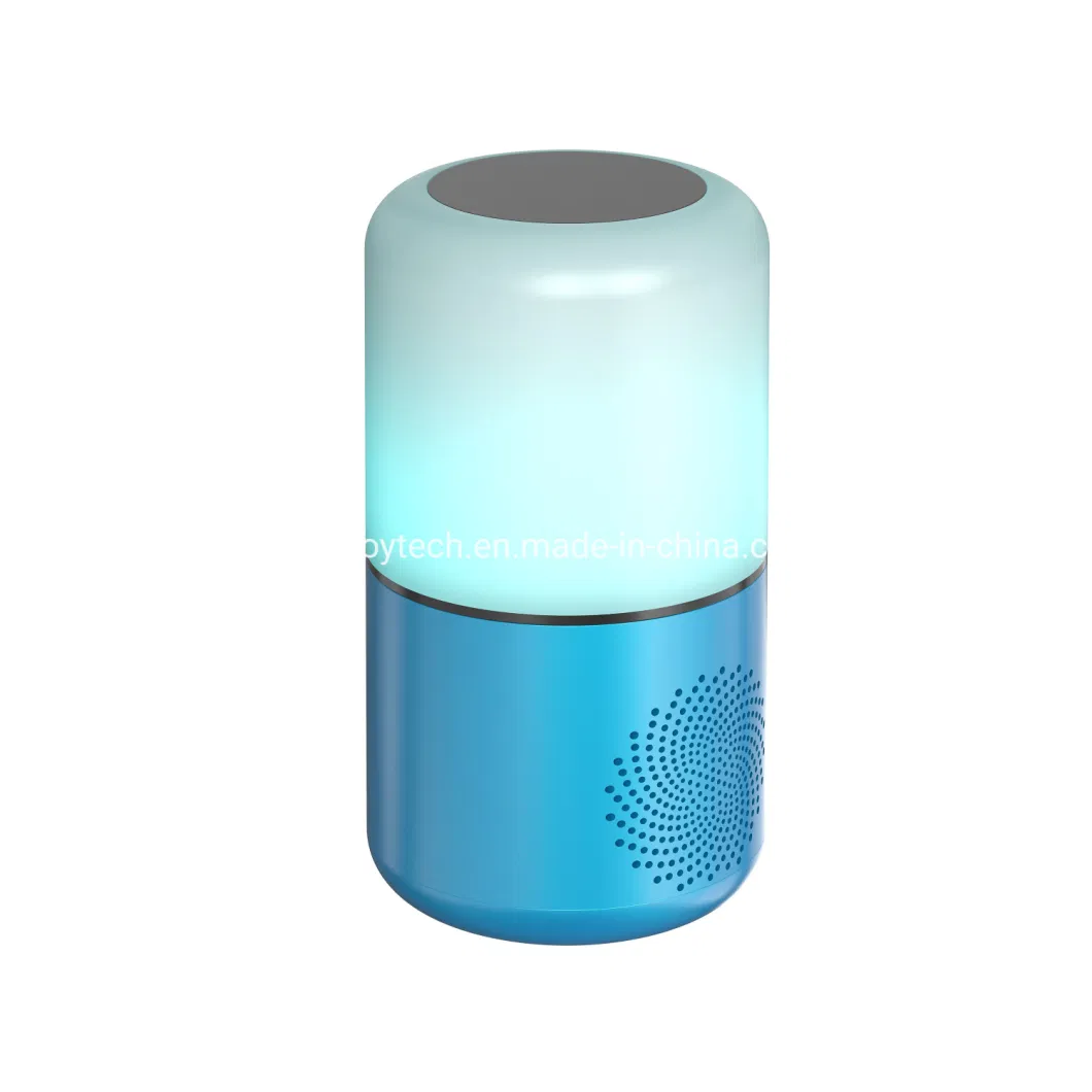 Hot Selling LED RGB Light Bt Speaker Mini Portable Bt Bluetooth Speaker for Promotion, Ideal Carry-on Item for Outdoor Camping and Nice Gift for Christmas