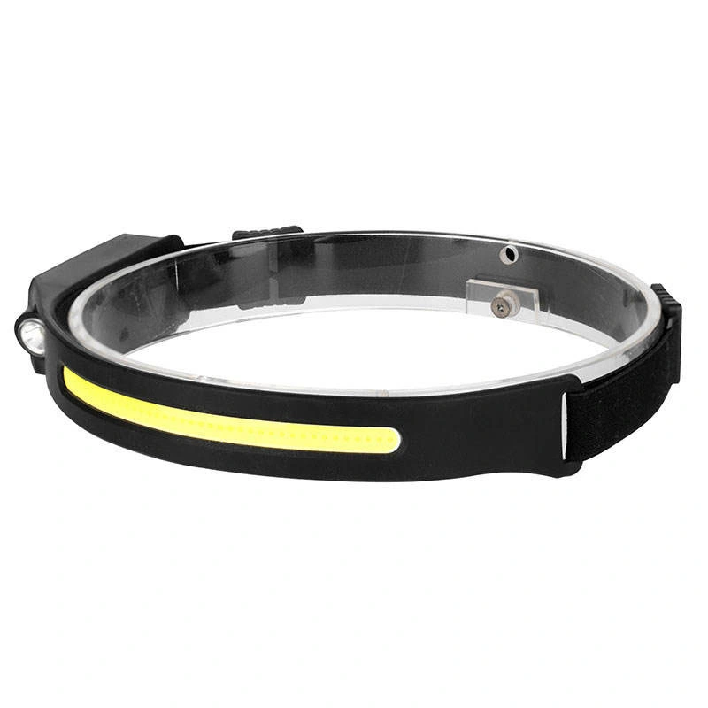 Glodmore2 Factory High Power COB Silicone, Running Waterproof Sensor LED Rechargeable Headlamp