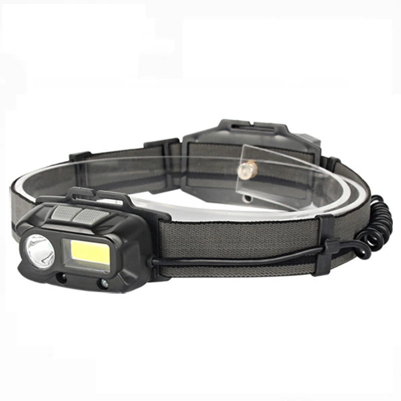 Glodmore2 Multi-Functional USB Rechargeable Lithium Polymer Battery Sensor LED Headlamp &amp; Headlight with 3 Modes Light