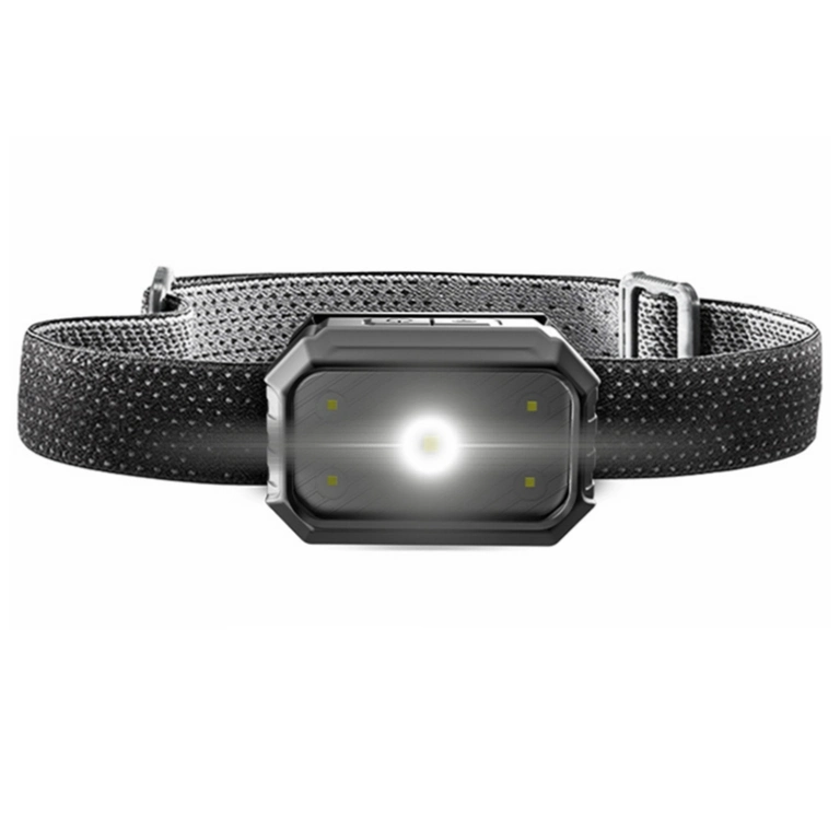 Wholesale Camping Head Torch Lamp Multifunctional XPE Head Torch Light Waterproof Sensor Emergency Headlight Rechargeable LED Headlamp