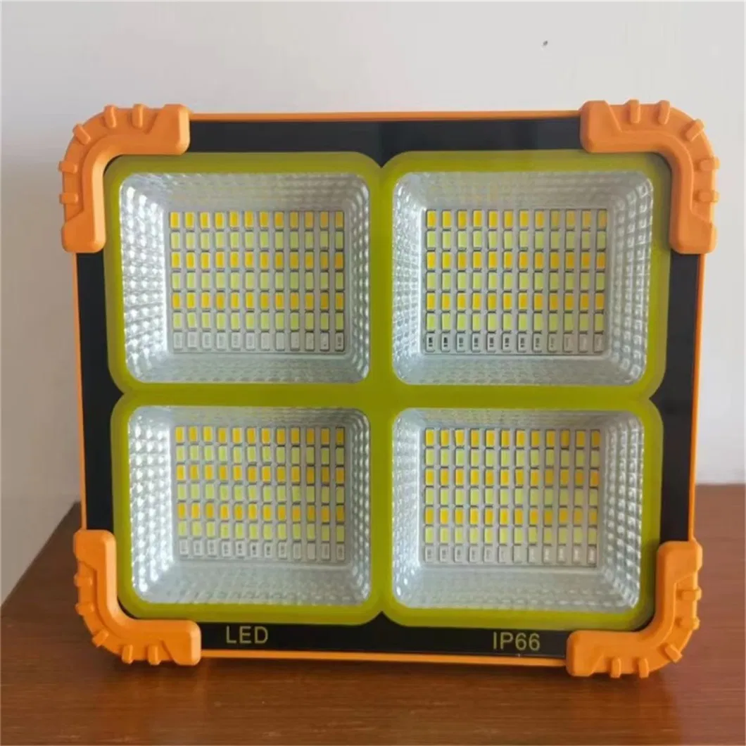 LED Outdoor Light Foldable Solar Panel Camping Light