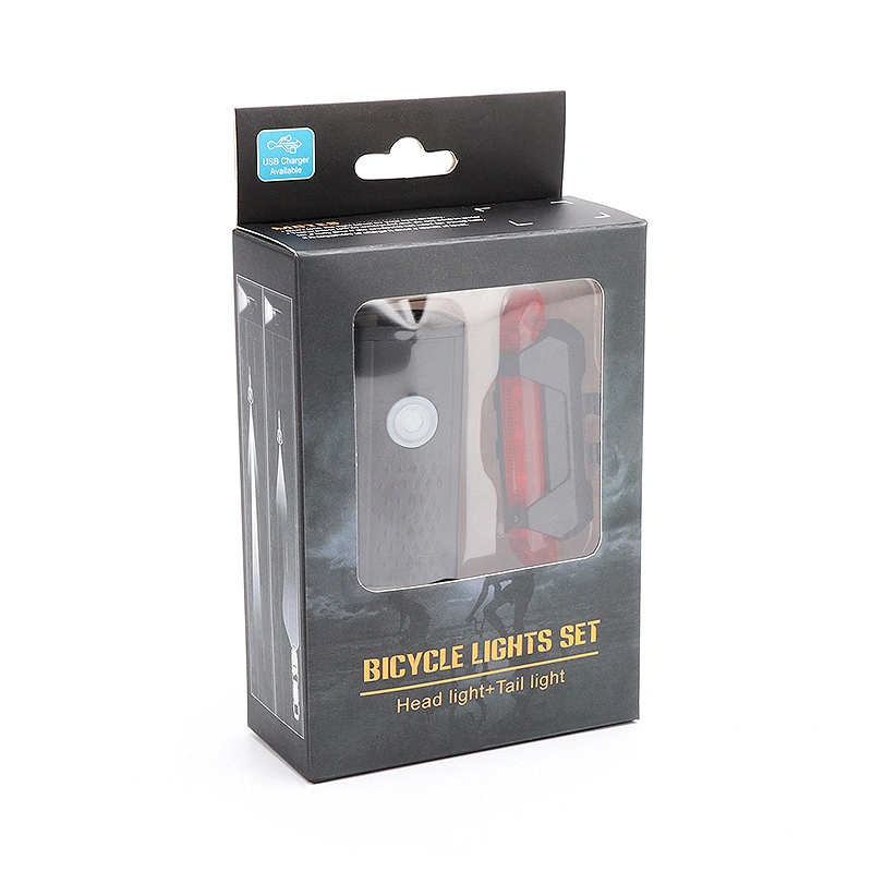 Rechargeable Bicycle Front Light and Rear Taillight 2255 Bike Headlight